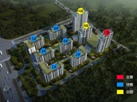 黄山圣天地二期1#楼计划四月入市，建筑面积约56-87㎡